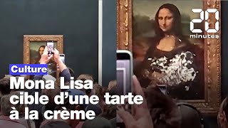 Vandalisme au Musée du Louvre : « La Joconde » entartrée