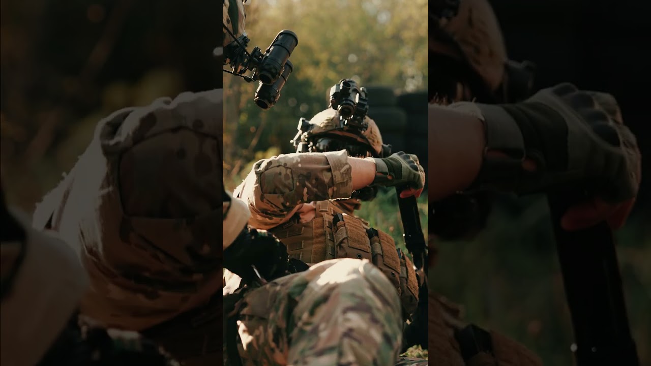 Amidst the chaos of battle, resilience and quick action turn despair into hope💥💪⏳