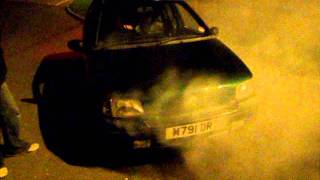 Renault Clio 1.4 Burnout by BroadsideWho 1,649 views 12 years ago 1 minute, 43 seconds