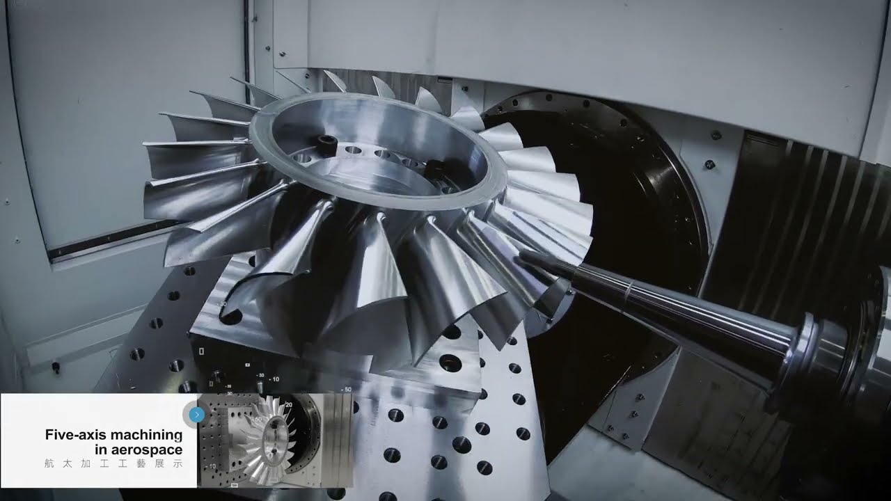 APEC 5-Axis High-Speed Double-Column Machining Center