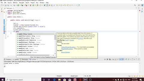 Take input from user at runtime in java || Scanner class in java