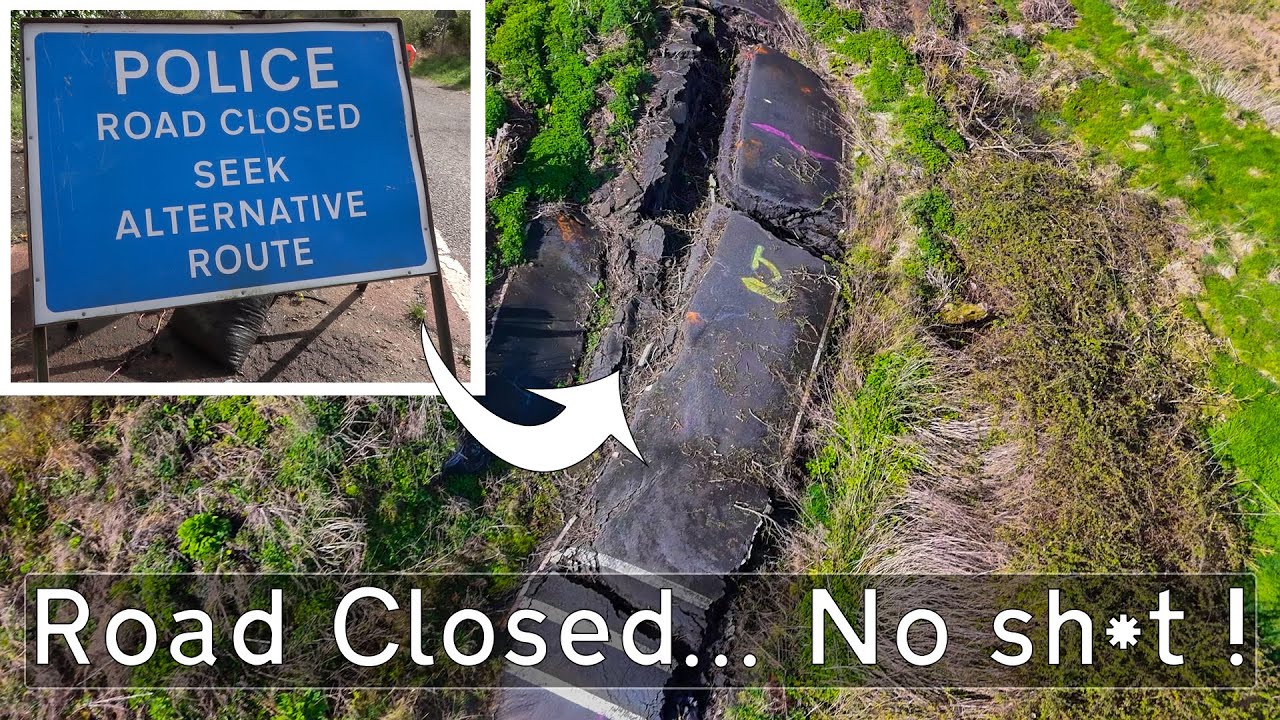 B4069 Lyneham Banks CLOSED for over TWO YEARS! The road might have