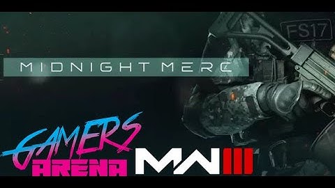 COD MW2 | MW3 MIDNIGHT MERC Weapon Bundle Hard Unlocked PS XBOX PC - Ultra Rare