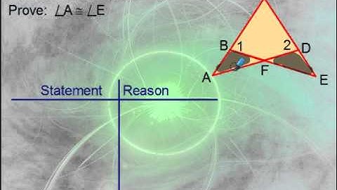 Geometry - Triangle Proofs (CPCTC)