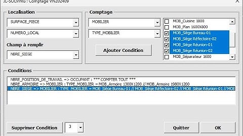 JL-SOLVING : Outil de Comptage d