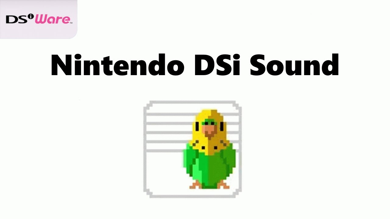 Nintendo DSi Sound (Nintendo DSi Preview) YouTube