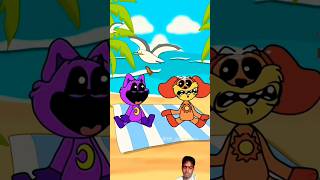 CatNap and Dogday Poop Fail Smiling Critters Poppy Playtime Chapter 3 #funny #memes #animation
