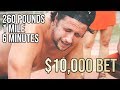 260 POUND MAN attempts to run 1 MILE IN 6 MINUTES for $10,000 - Thirst Lounge