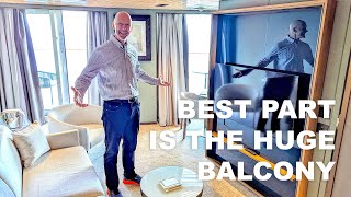 Norwegian Aqua Haven Owners Suite Cabin Tour (Aft-Facing Suite)