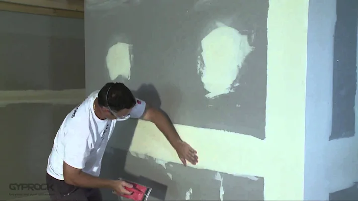 Installing Gyprock plasterboard - How to sand and finish plasterboard joints