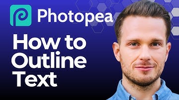 How to Add Outline to Text in Photopea