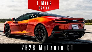 2023 McLaren GT | Standing Mile Top Speed Test