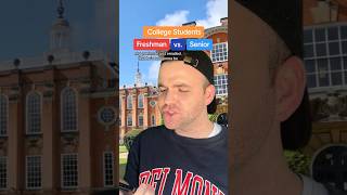 College Students: Freshman vs. Senior (pt 19) | Scott Frenzel #collegelife