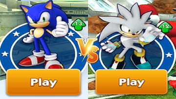 Sonic Dash - Endless Running & Racing Game - SONIC UNLOCKS ALL Characters Unlocked - Android & IOS
