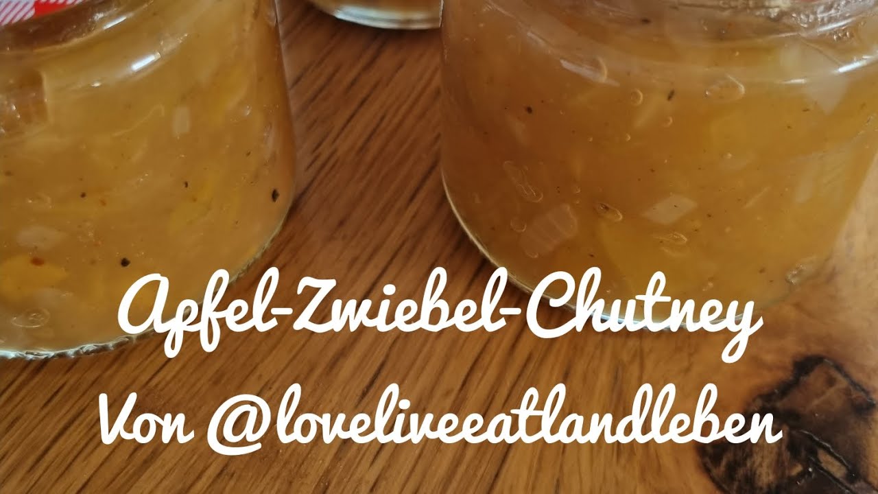 Apfel-Zwiebel-Chutney