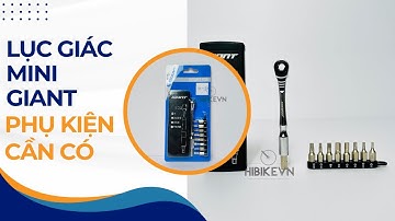 Dễ Dàng Mang Theo: Bộ Lục Giác Mini MULTI TOOL GIANT  Dành Cho Xe Đạp