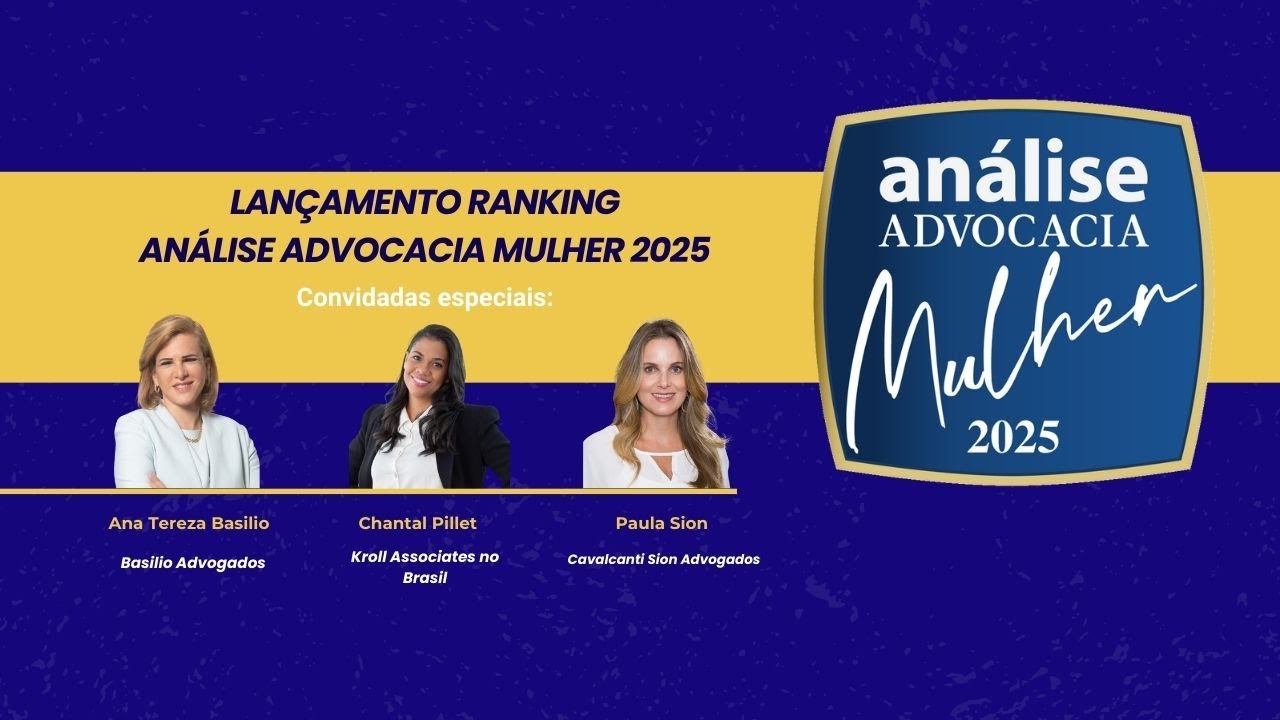 Lançamento do Análise Advocacia Mulher 2025
