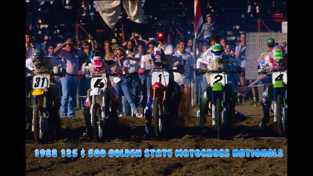 1988 125 and 500 Golden State Motocross  Nationals