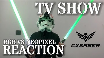 The difference between RGB and NEOPIXEL lightsaber ignition
