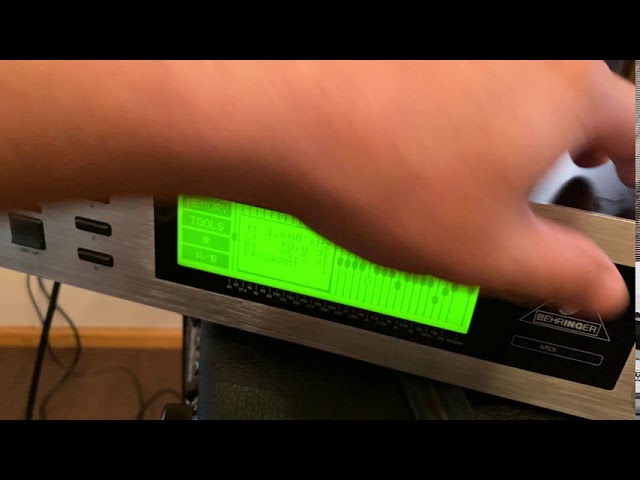 Behringer Ultracurve Pro DSP 8024 Digital EQ Demo - YouTube