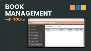 Python Book Management System with SQLite - Part 1: Creating Database Tables