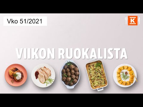 Viikon 51 ruokalista