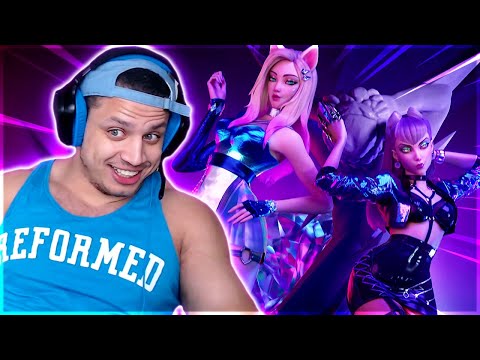 Tyler1 Reacts To K/DA - MORE [Official Music Video]