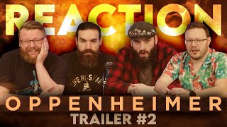 Oppenheimer | Official Trailer 2 REACTION!!