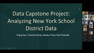 Dev10 Final Project Presentation: Analyzing New York School District Data Information