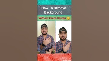 How To Remove Background Without Green Screen | video ka background kaise change kare | #viral #tech
