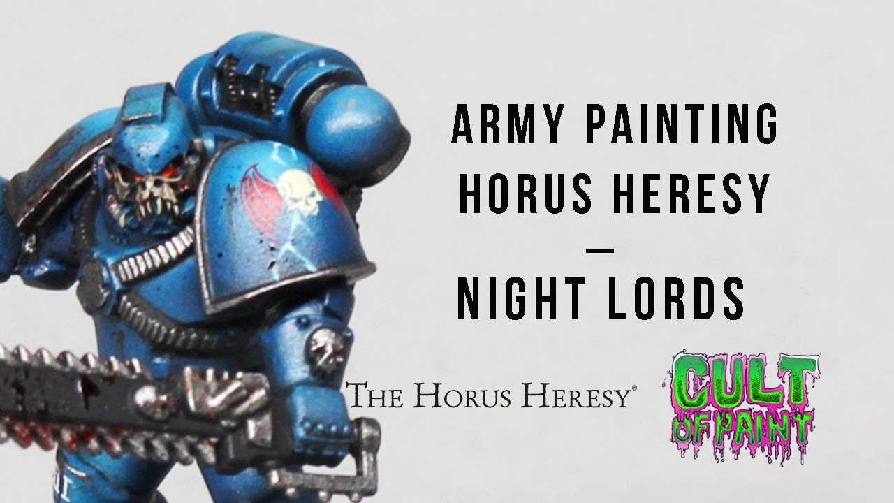 Tutorial: How to paint grimdark Sons of Horus MkVI Space Marines » Tale of  Painters