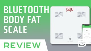 Bluetooth Body Fat Scale Review // Best Smart Scale 2019 // Arboleaf Smart Wireless Scale White