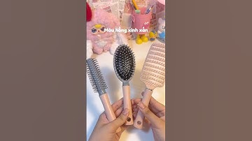 Combo 3 em lược giúp phồng tóc vào nếp ✨🫶🏻