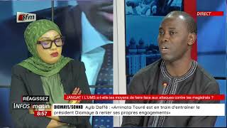 JANGÀT Daouda MINE | l´UMS a-t-elle les moyens de faire face aux attaques contre les magistrats ?