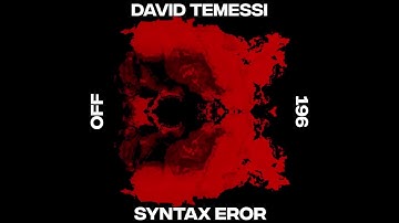 David Temessi - Syntax Error - OFF196