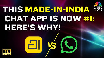 Waarom de app Arattai van Zoho plotseling nummer 1 is in India | UITGELEGD | Gemaakt in India | N18V