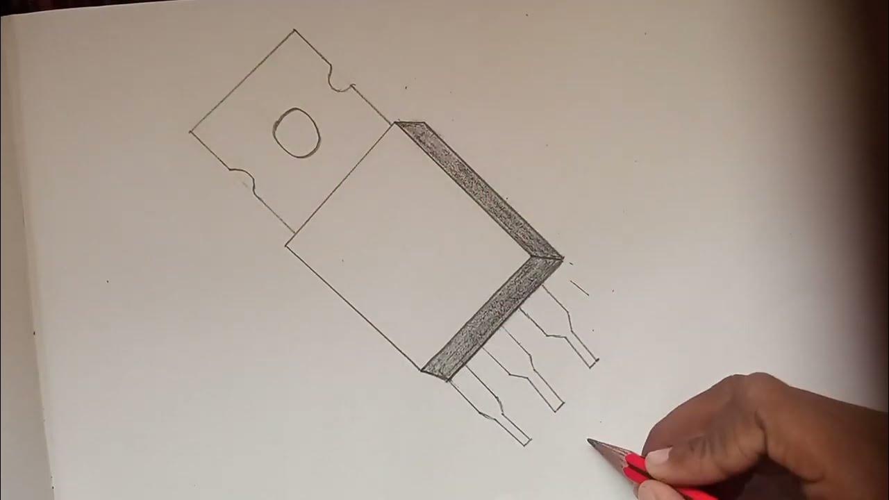How to draw Transistor YouTube