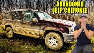 I Cleaned an ABANDONED Jeep Grand Cherokee From The 90's!