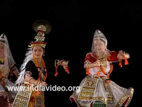 Manipuri Dance by Bimbavati Devi Vasant Ras Manipur India