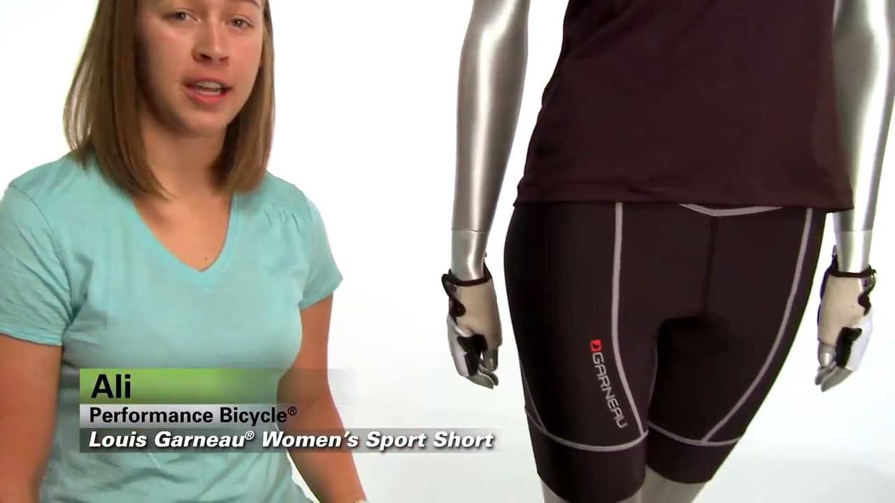 Louis Garneau Women&#39;s Sport Cycling Shorts Review from Performance Bicycle - YouTube