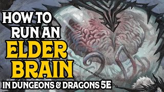 How to Run an Elder Brain in Dungeons and Dragons 5e