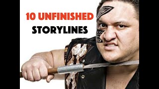 Samoa Joe Ninjas??? 10 TNA Wrestling storylines that were dropped!
