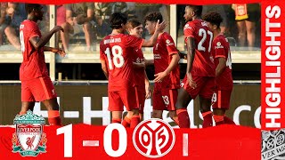 Highlights: Liverpool 1-0 FSV Mainz 05 | Late goal wins it for the Reds