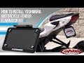 How To Install A Yoshimura Fender Eliminator Kit at Chapmoto.com