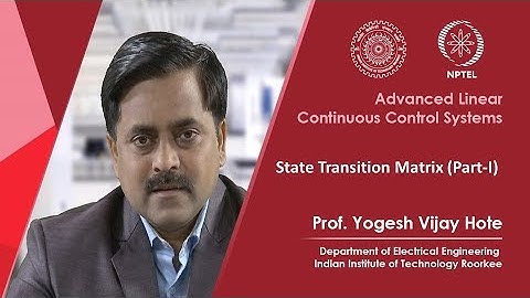 State Transition Matrix (Part-I)