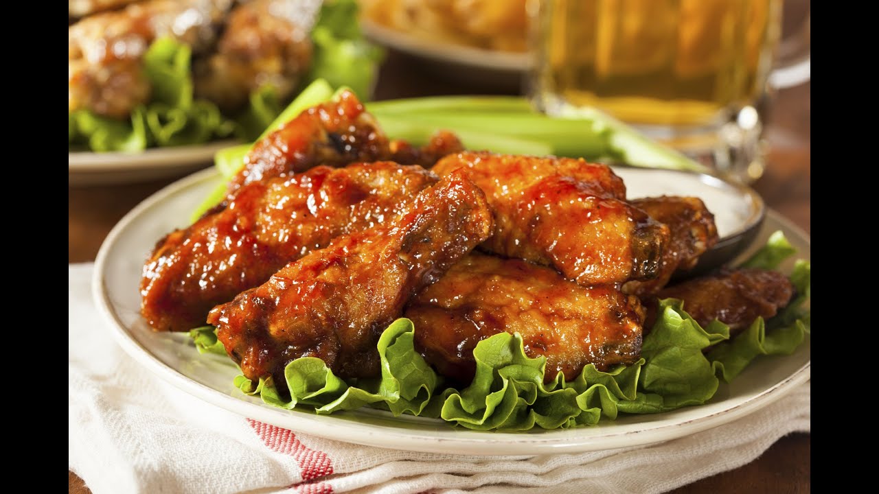 Oven BBQ Chicken Wings The Frugal Chef YouTube