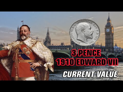 1910 Эдуард VII 3 пенса. Реальная цена. У кого есть? - Редкие монеты