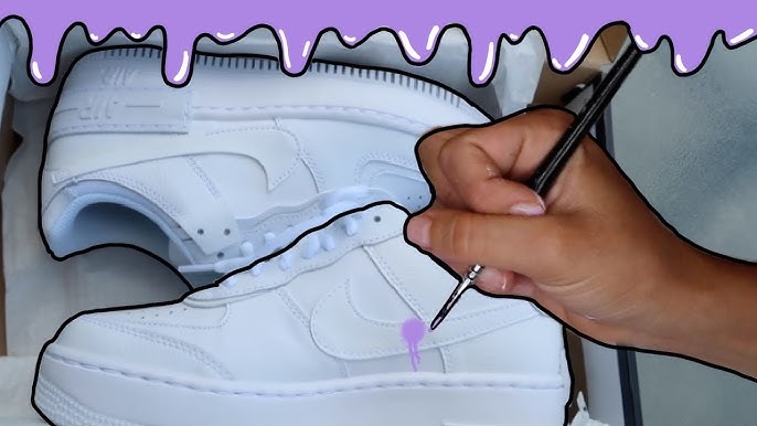 LOUIS VUITTON CUSTOM AIR FORCE 1, TIMELAPSE