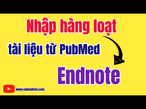 Video: Làm cách nào để nhập tệp XML vào EndNote?