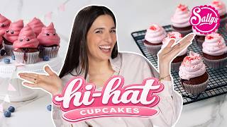 Süße Hi-Hat Cupcakes für Ela / 2 Varianten / Sallys Welt